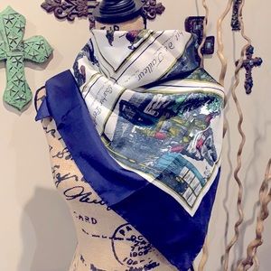 Vintage Silk Scarf From Neiman Marcus